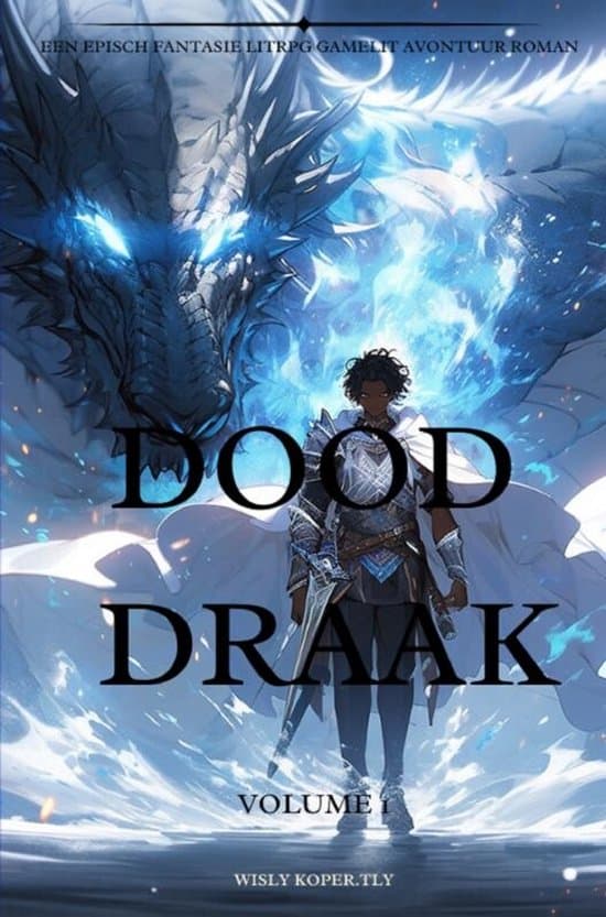 Omslag van Dood Draak:Een Episch Fantasie LitRPG GameLit Avontuur Roman(Volume 1)