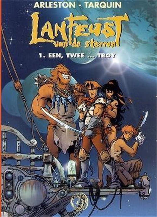 Omslag van Lanfeust van de sterren 01. een twee ... troy
