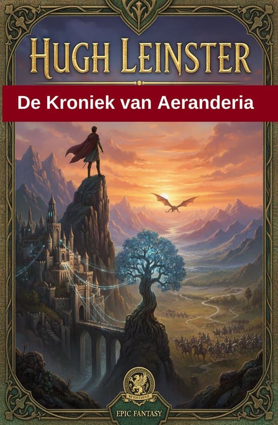 Omslag van De Kroniek van Aeranderia: Een fantasyroman