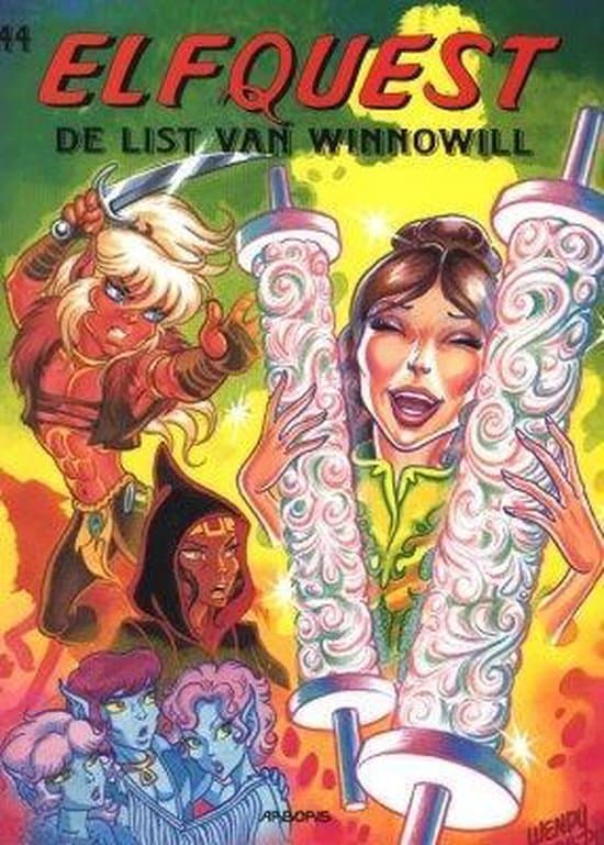 Omslag van Elfquest 44. de list van winnowill
