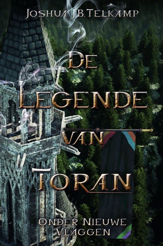 Omslag van De Legende van Toran - deel 4: onder nieuwe vlaggen