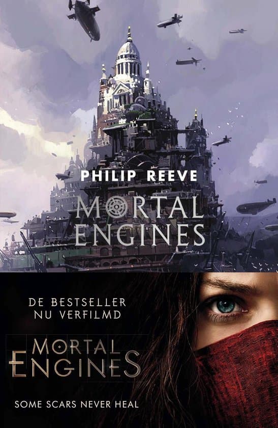 Omslag van Mortal Engines 1 - Mortal Engines