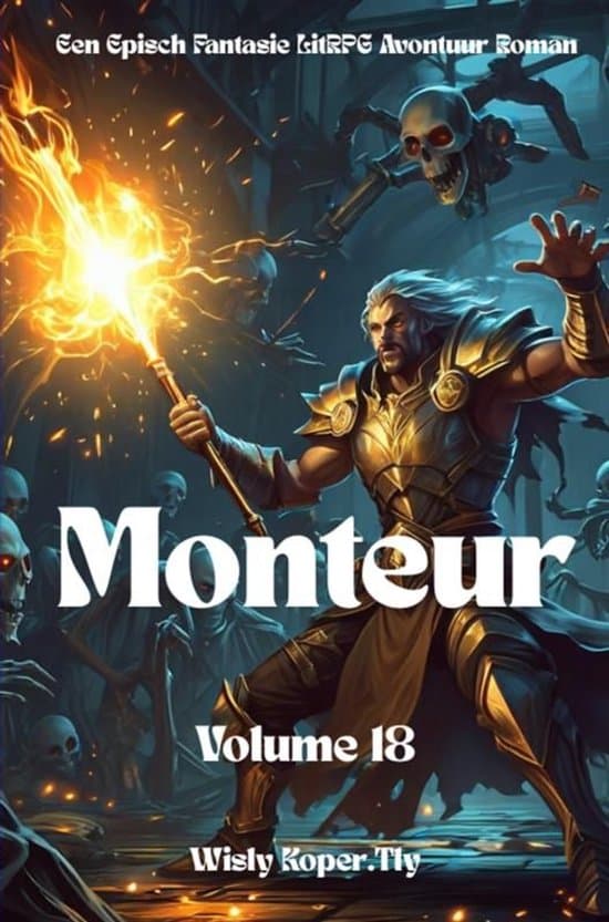 Omslag van Monteur:Een Episch Fantasie LitRPG Avontuur Roman(Volume 18)