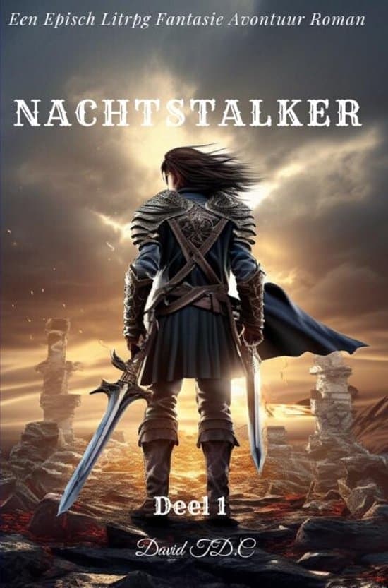 Omslag van Nachtstalker:Een Episch Litrpg Fantasie Avontuur Roman(Deel 1)