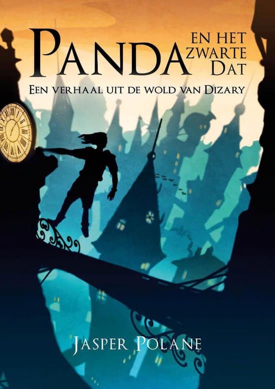 Omslag van Dizary | Panda en het zwarte Dat | Jasper Polane | Fantasy | Young Adults | Humor