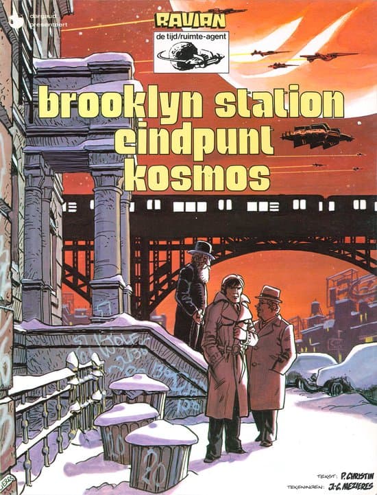 Omslag van Ravian 10. brooklyn station/eindpunt kosmos