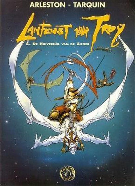 Omslag van Lanfeust van troy 05. huivering van de ziener