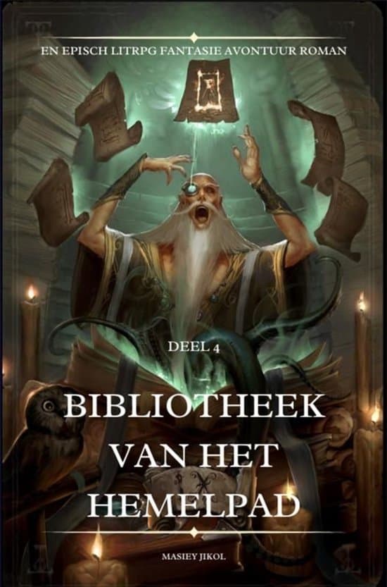 Omslag van Bibliotheek van het Hemelpad:En Episch LitRPG Fantasie Avontuur Roman(Deel 4)