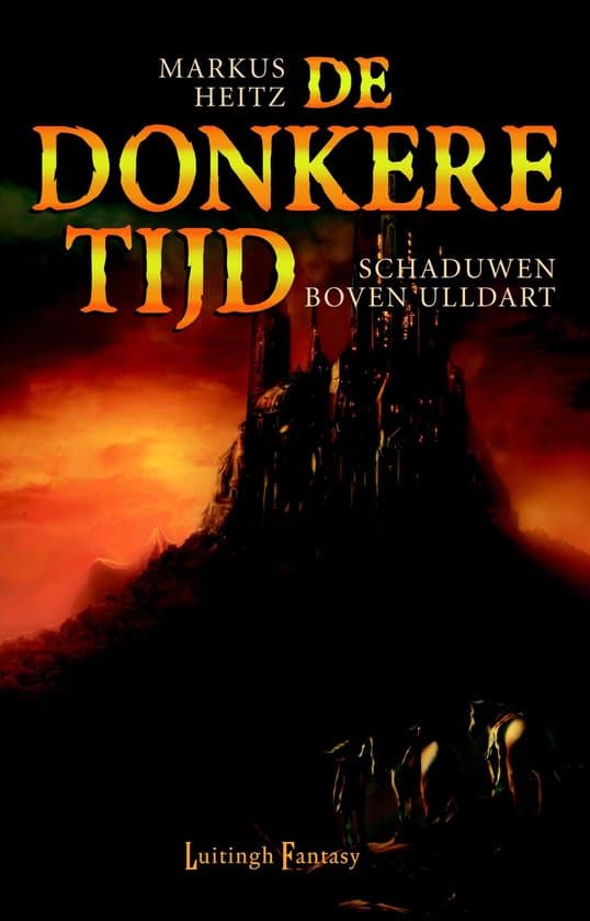 Omslag van De donkere tijd 1 - Schaduwen boven Ulldart