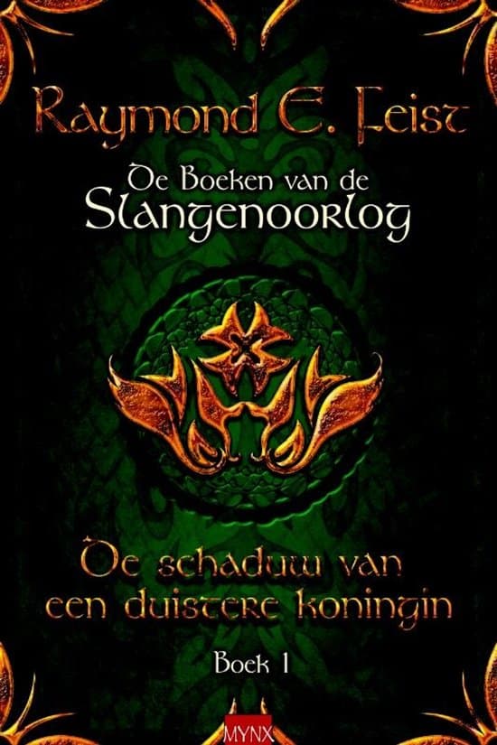Omslag van De boeken van de Slangenoorlog 1 - De schaduw van de duistere koningin