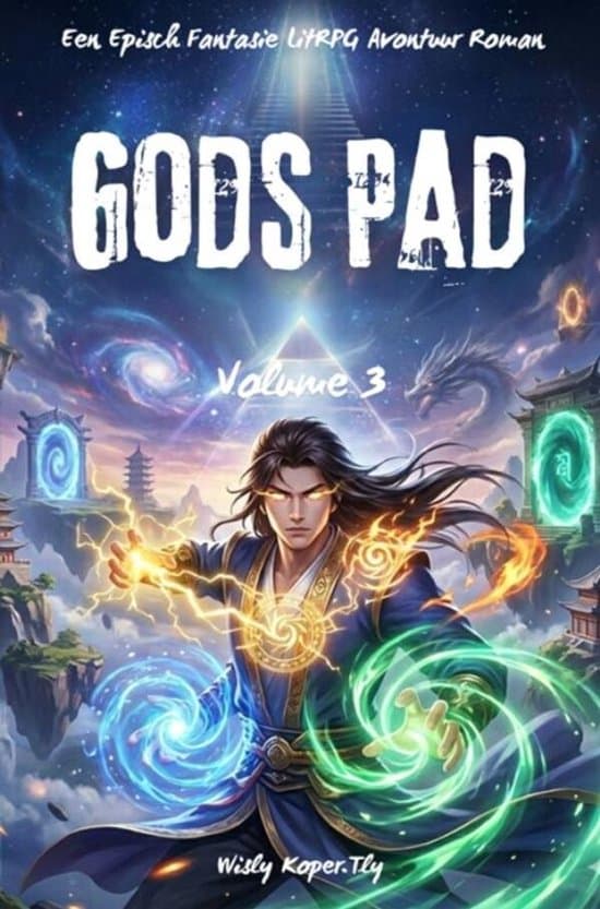 Omslag van Gods Pad:Een Episch Fantasie LitRPG Avontuur Roman(Volume 3)