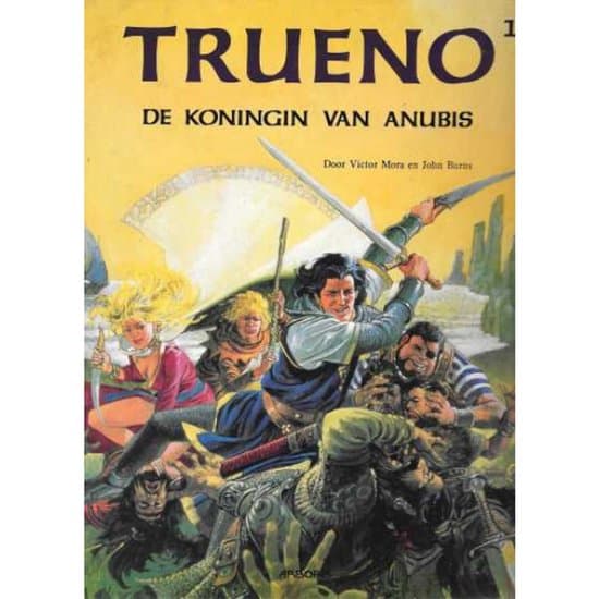 Omslag van Trueno 01. de koningin van anubis