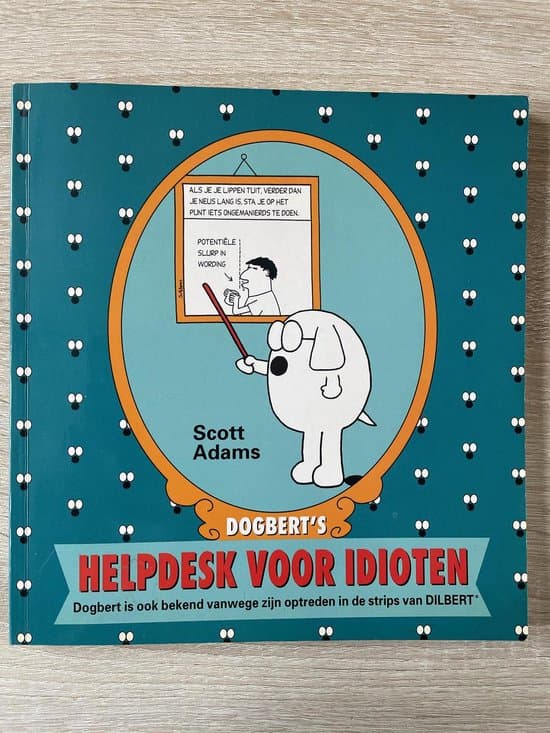 Omslag van Dogbert's helpdesk voor idioten