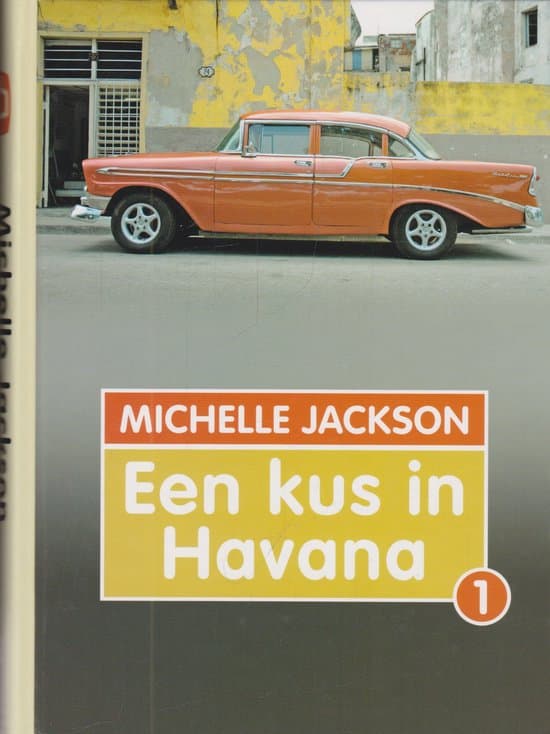 Omslag van Grote letter bibliotheek 2806 - Een kus in Havana (2 banden)