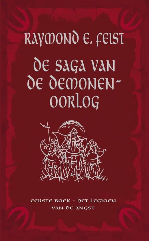 Omslag van De saga van de demonenoorlog 1 - Legioen van de angst