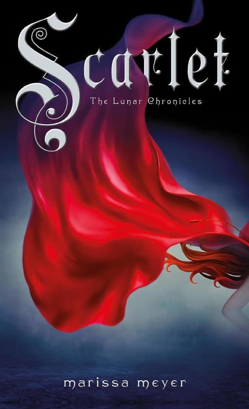 Omslag van The Lunar Chronicles 2 - Scarlet
