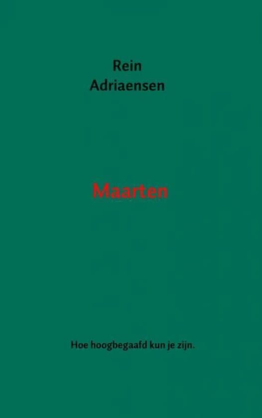 Omslag van Maarten