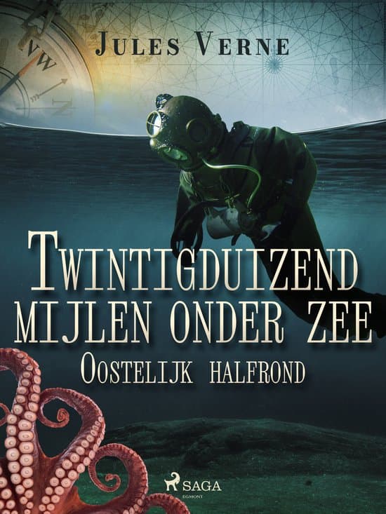 Omslag van Buitengewone reizen - Twintigduizend mijlen onder zee - Oostelijk halfrond