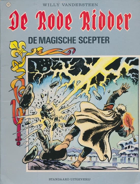 Omslag van De rode ridder 117 - De magische scepter