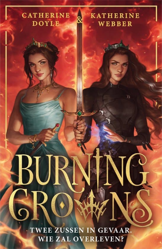 Omslag van Twin Crowns 3 - Burning Crowns
